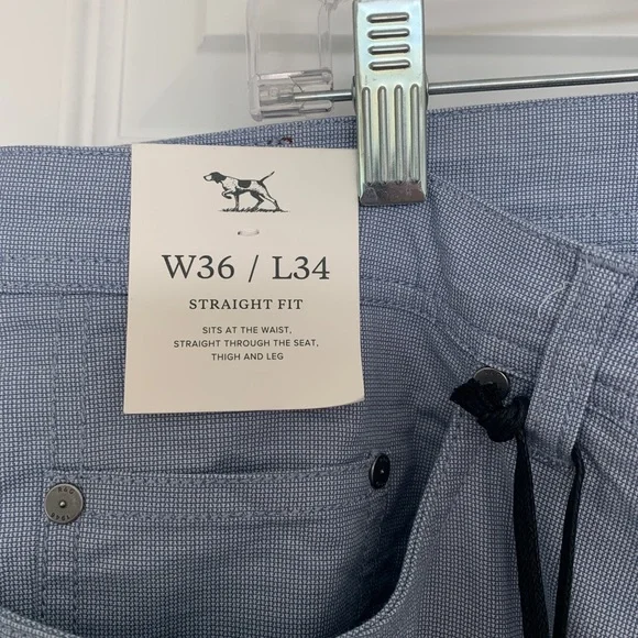 NWT Rodd & Gunn Gunn Straight Fit Jean Sky Blue